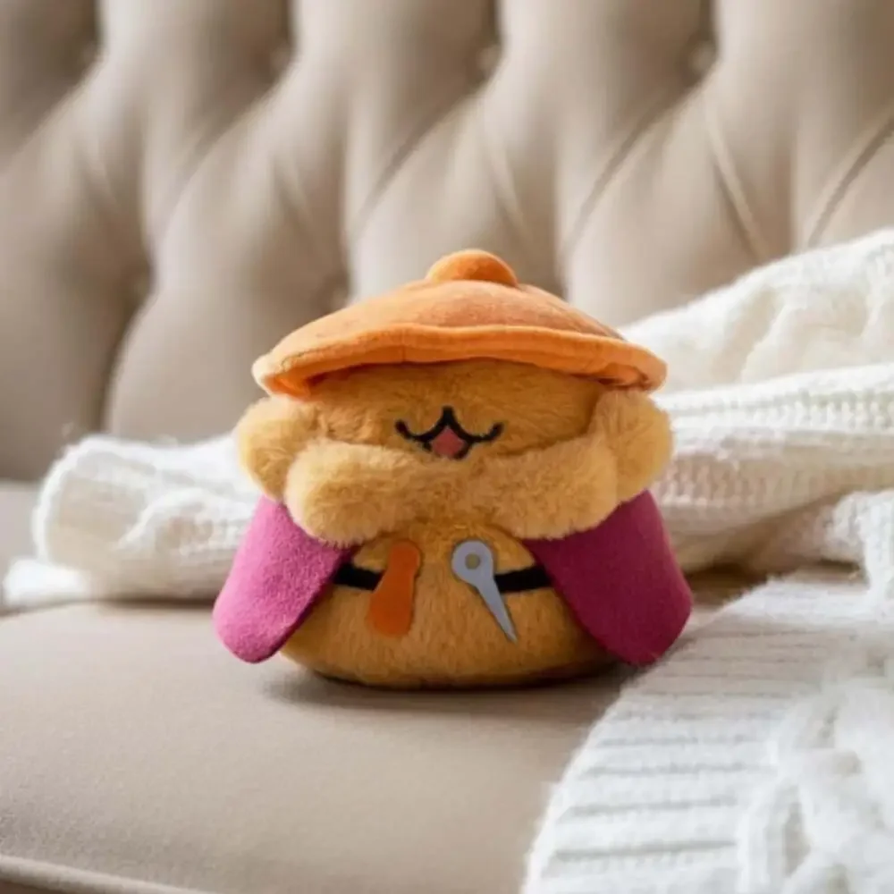 Flea-Form Sherma Plush Doll｜Round Chubby Sitting Toy Inspired by Silksong｜10Cm